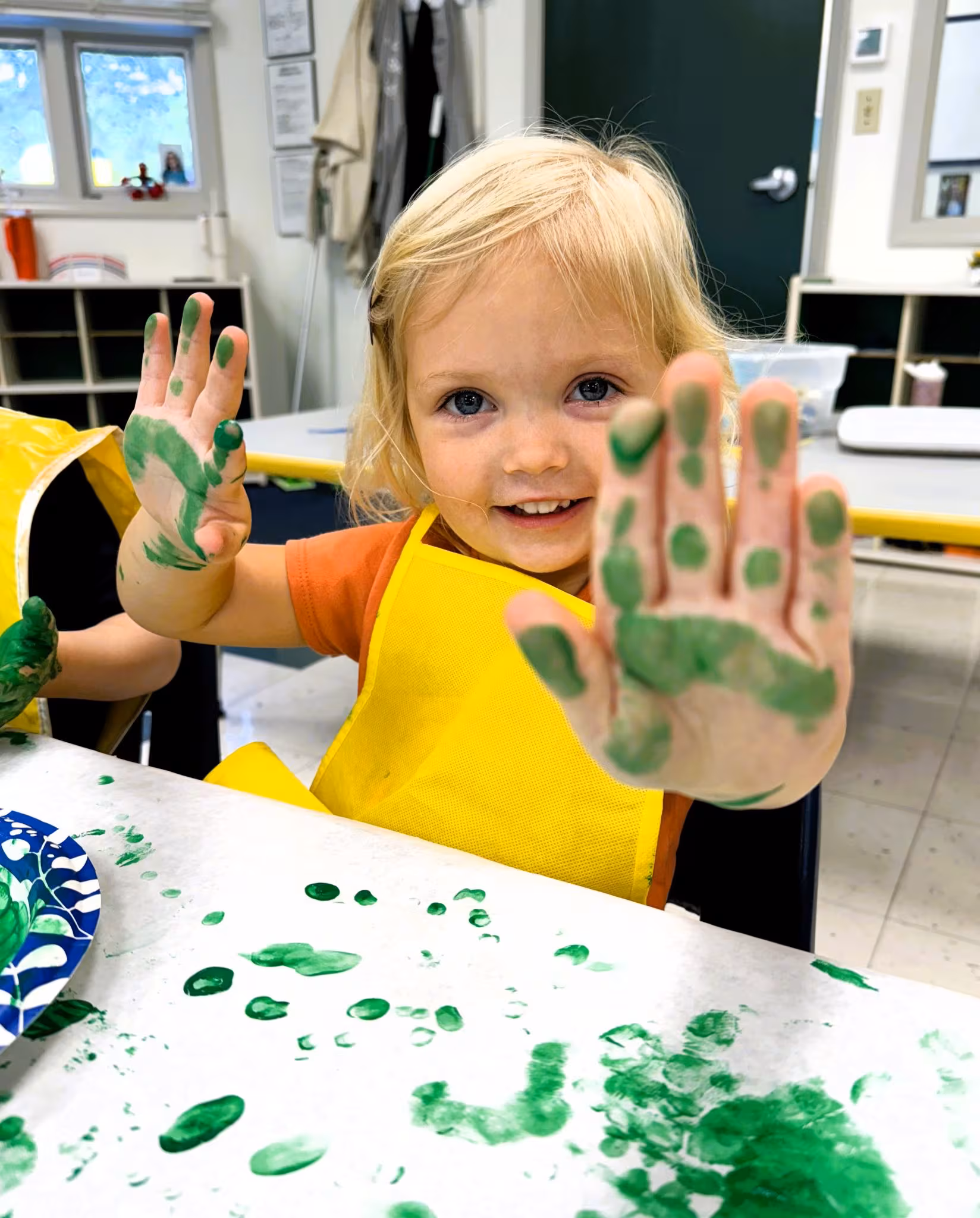 Children in the Green Room